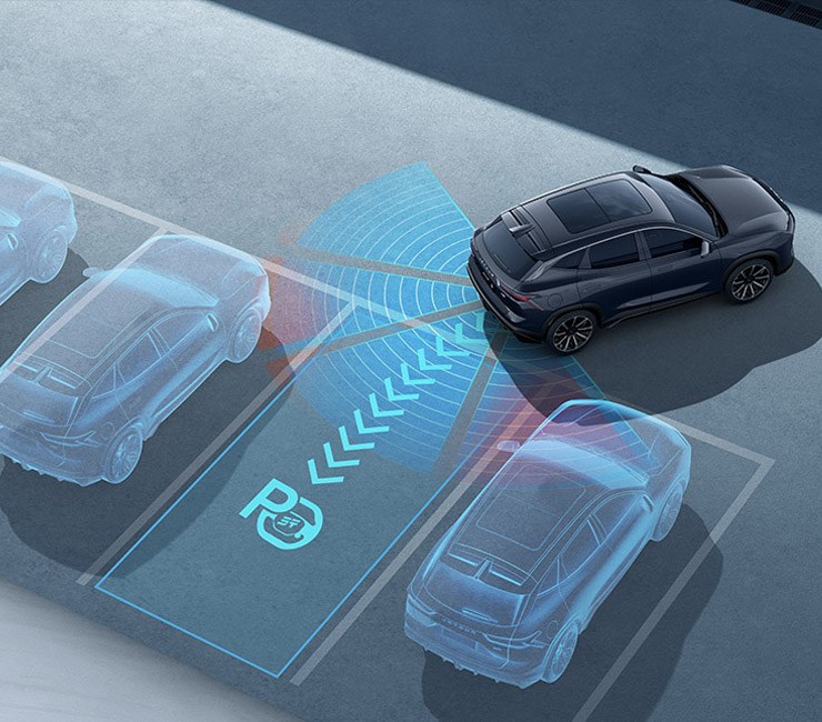Система помощи при парковке (Parking Assist + 360-Degree Camera System)